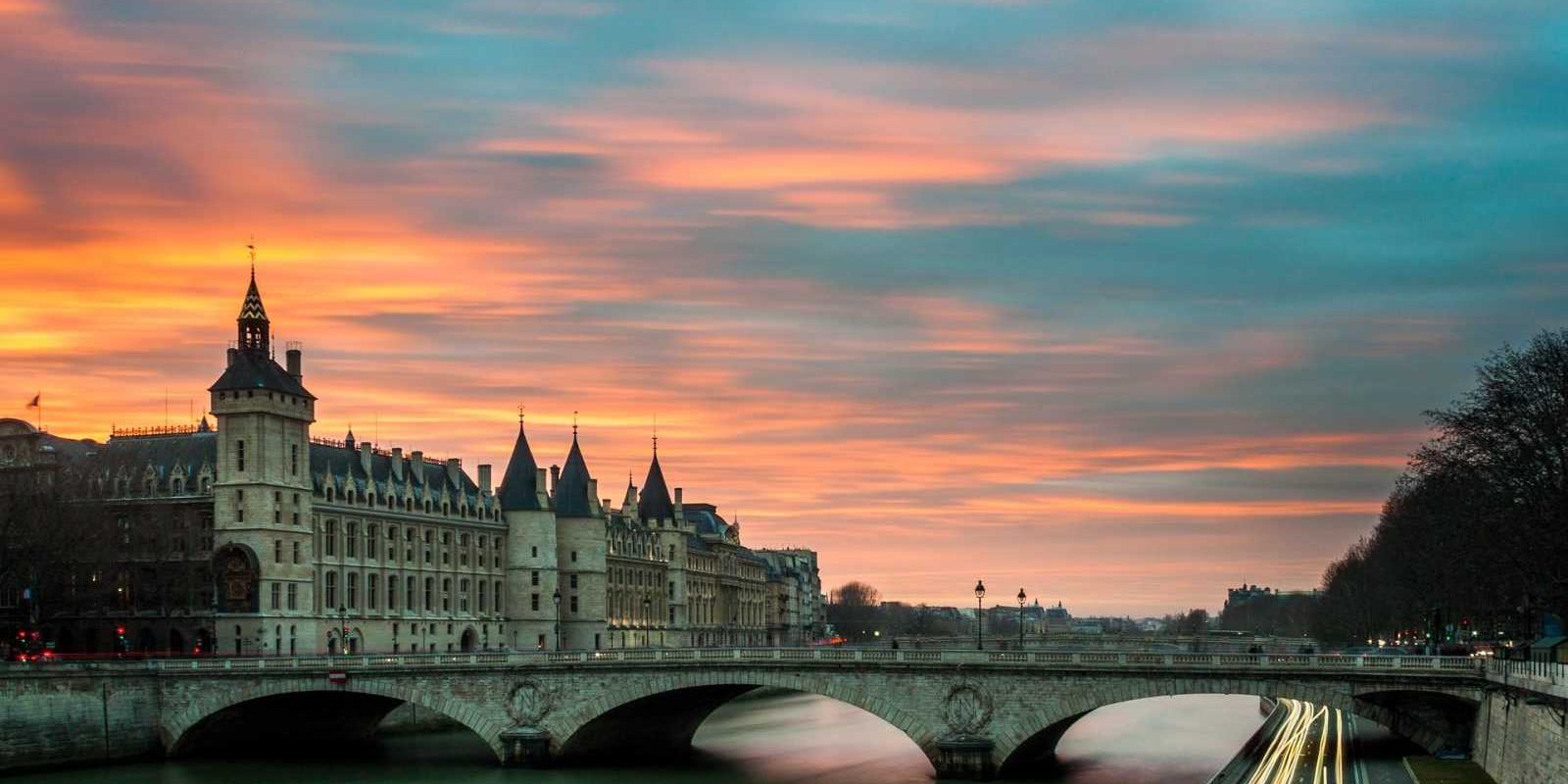 BRIDGE & CASTLE IN PARIS