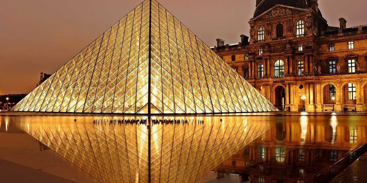 Louvre Pyramid, Paris