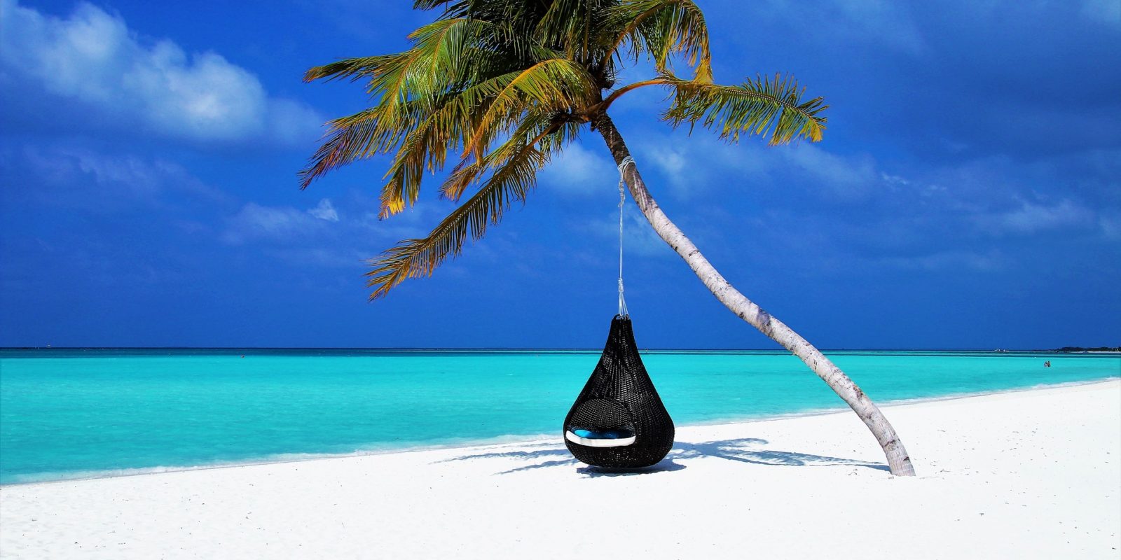 Resting by the beach, Maldives.