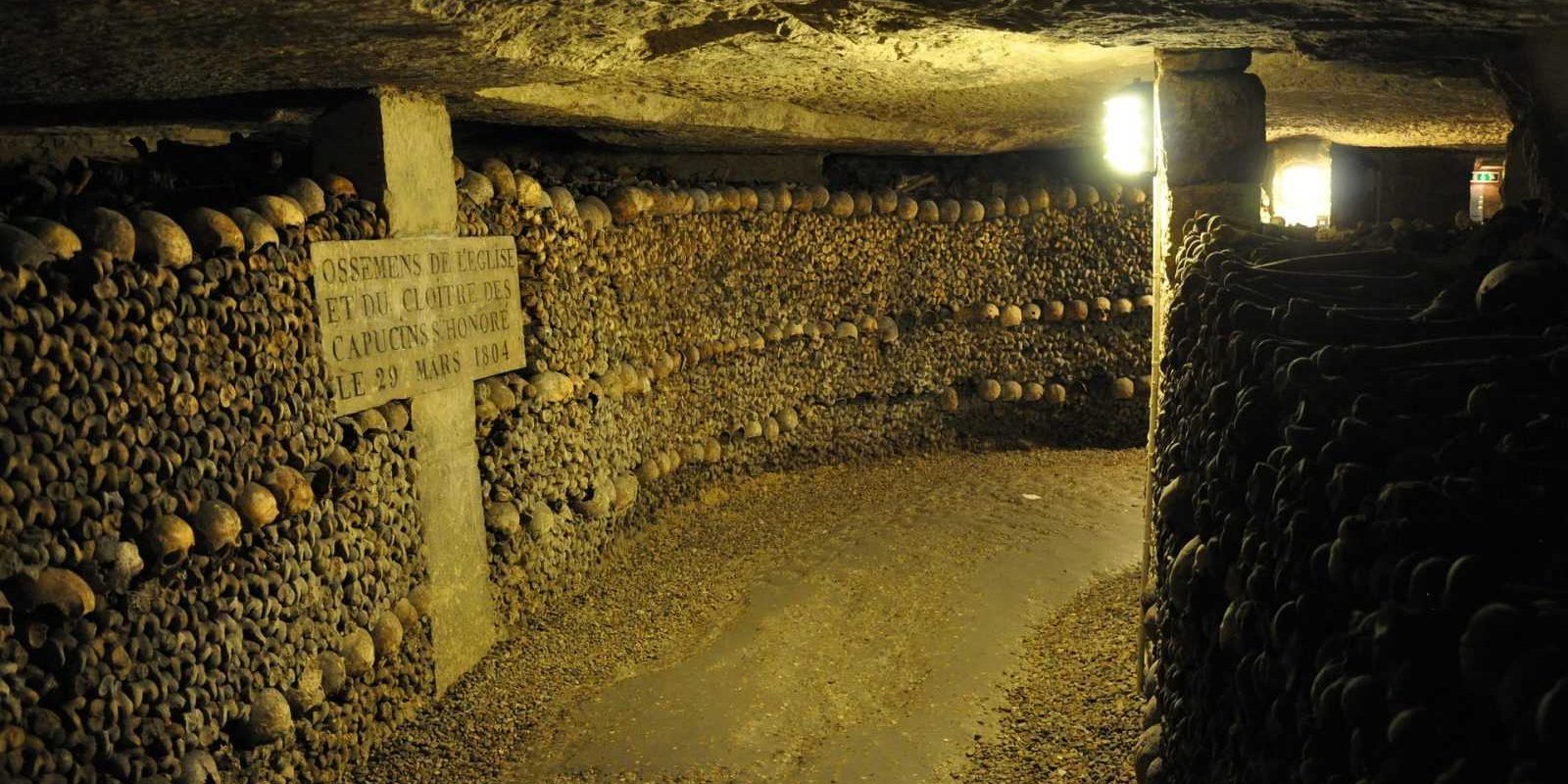 Catacombs, Cemetery, Paris FRANCE