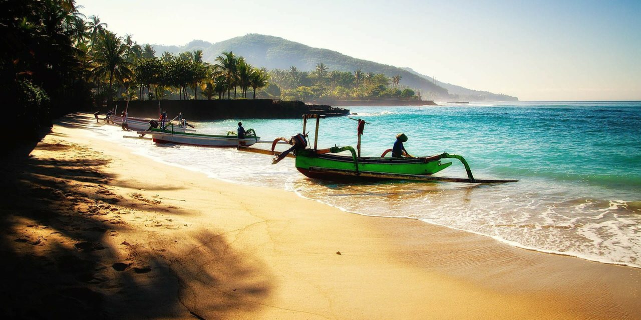 Traditional Boat ride, Bali Beaches, Indonesia