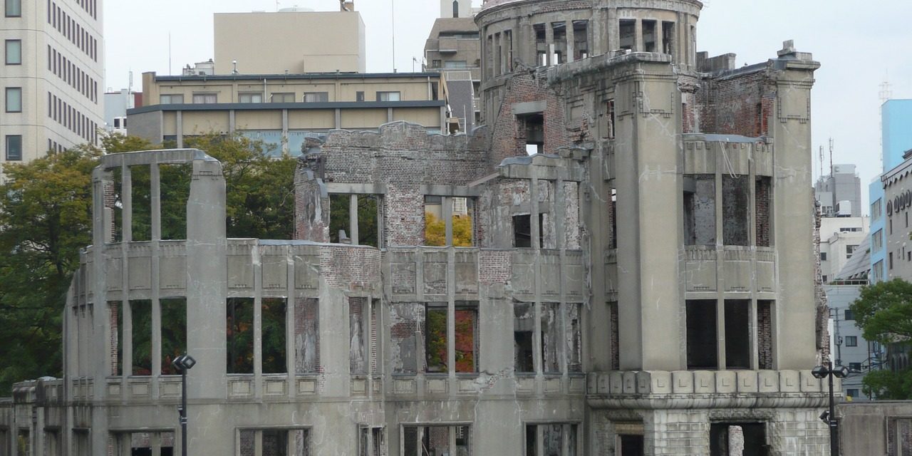 Nuclear bomb reuins, Hiroshima, Japan