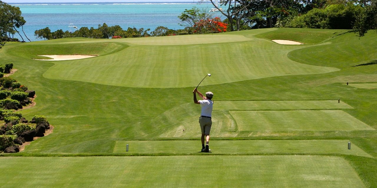 Golf-on the beach, Mauritius