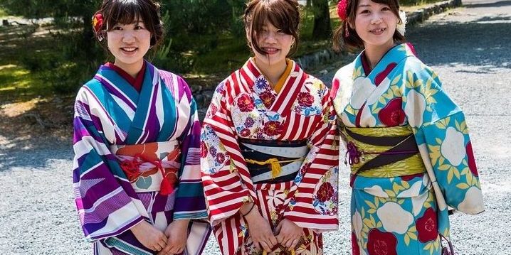 The Kimono, Traditional Dress, Kyoto, Japan